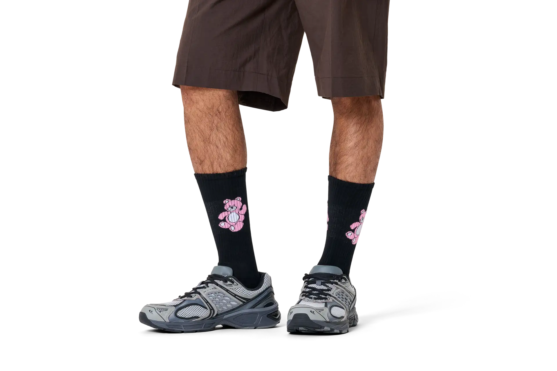 Teddy Bear Sneaker Sock