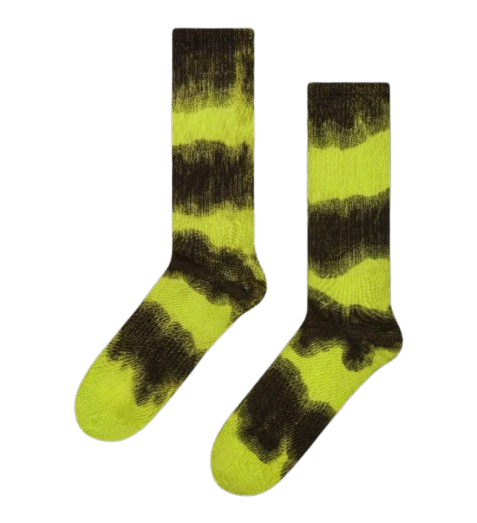 Tie-dye Stripe Sneaker Sock